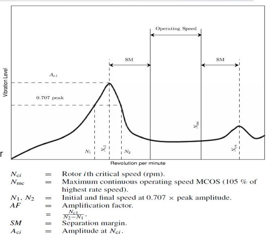Example of a Rotor Forced Response