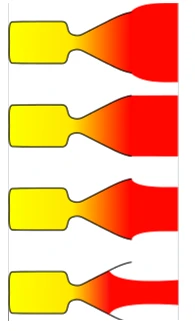 Figure 8 Rocket Jet Shape at Nozzle Exit for Underexpanded