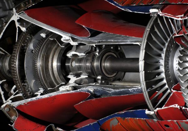 Image of cross section of aircraft rotor
