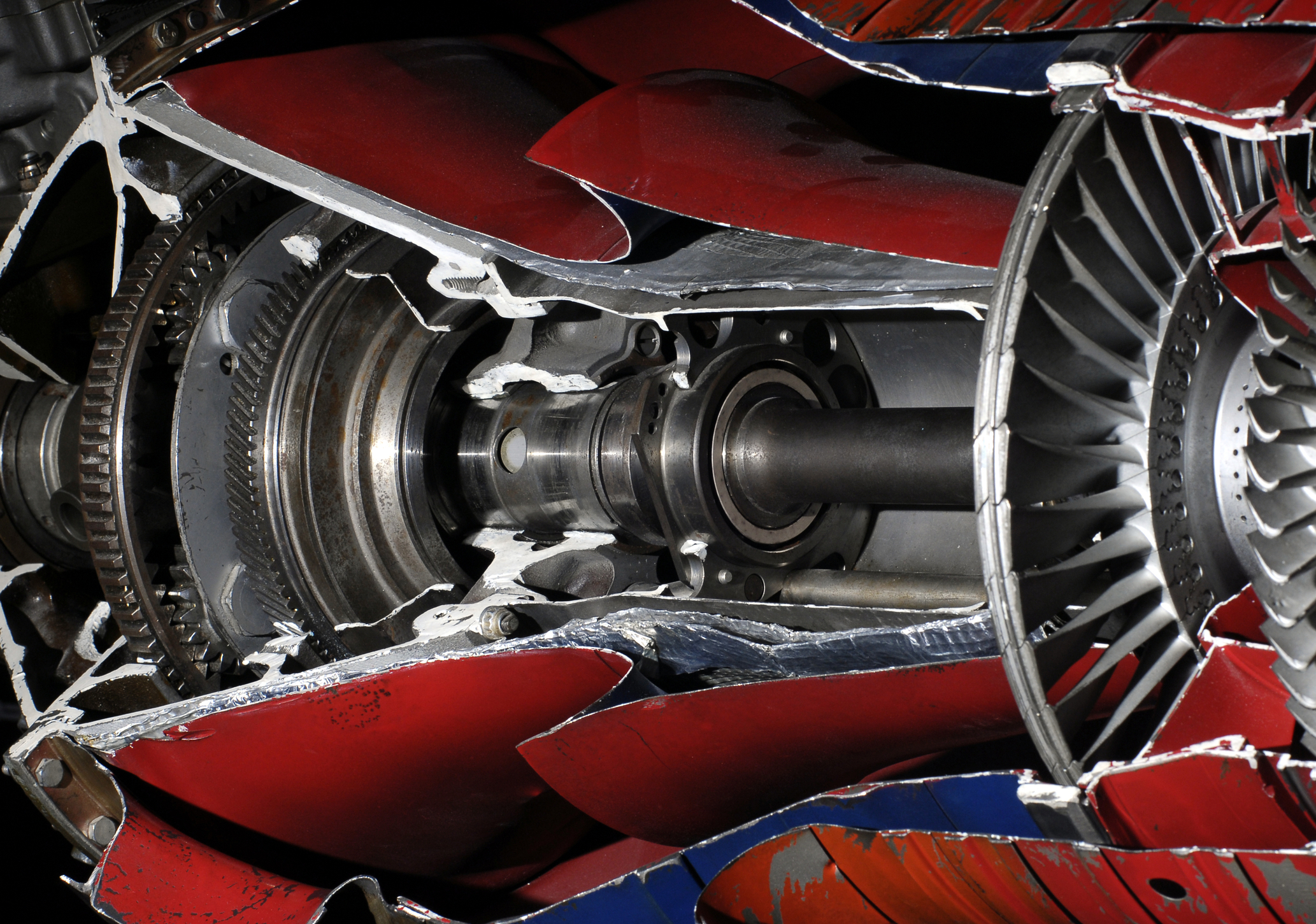 Image of cross section of aircraft rotor