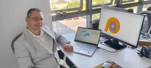 Image of Ievgen Rublevskyi’s using AxSTREAM and working in the SoftInWay UK office
