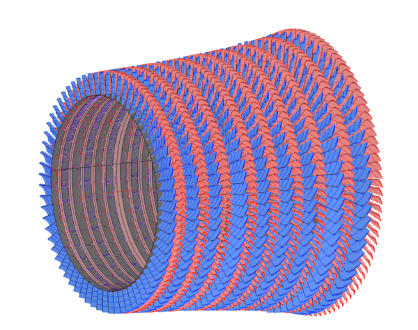 Image of axial turbine example for a small modular reactor in AxSTREAM